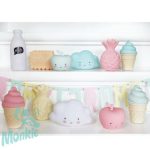 Mini éjjeli fény: FELHŐ - fehér