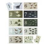 Számpárosító puzzle, DINOSZAURUSZ
