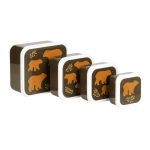 Uzsonnásdoboz (4db-os): MEDVE