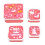 Uzsonnásdoboz (4db-os): FUN