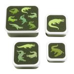 Uzsonnásdoboz (4db-os): KROKODIL