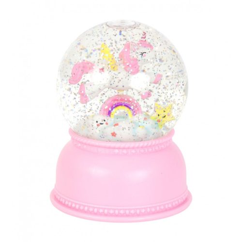 Csillámgömb: Unikornis