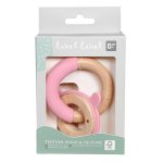 Szilikon-fa gyűrűs rágóka macis