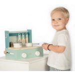 Label Label Fa Játék Tűzhely Zöld