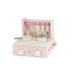 Label Label Fa Játék Tűzhely Rózsaszín