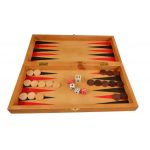 Sakk, backgammon és dáma 3 az 1-ben játék fából, Magni