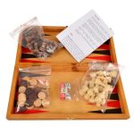 Sakk, backgammon és dáma 3 az 1-ben játék fából, Magni