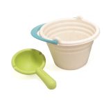 Öko homokozó vödör lapáttal, 2 féle színben, Magni