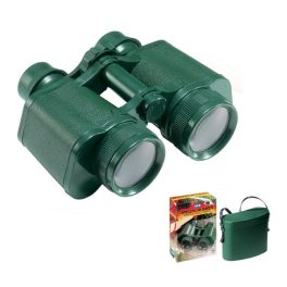   Kétcsövű zöld gyerektávcső védőtokkal - Special 40 Green Binocular with Case