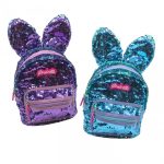 Girabrilla nyuszis flitteres hátitáska, többféle Nice Group