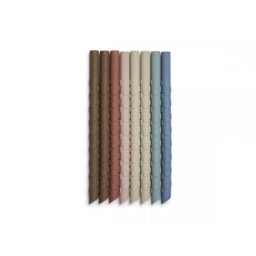 NUUROO szilikon szívószál- színes