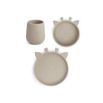 NUUROO 3 db-os étkészlet-Krém zsiráf