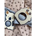 NUUROO szilikon rágóka- panda