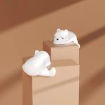 NUUROO Szilikon macis élvédő 4db-  fehér