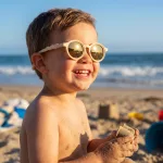 Olivio & Co polarizált napszemüveg 18-36 hó - Desert sand