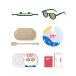 Olivio & Co polarizált napszemüveg 18-36 hó - Oval Cactus green