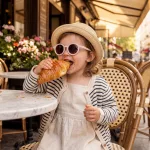 Olivio & Co polarizált napszemüveg 18-36 hó - Oval Coral blush