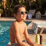 Olivio & Co polarizált napszemüveg 5-12 év - Olive green