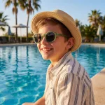 Olivio & Co polarizált napszemüveg 5-12 év - Olive green