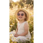 Olivio & Co polarizált napszemüveg 3-5 év - Fig pink