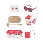 Olivio & Co polarizált napszemüveg 3-5 év - Raspberry