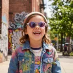 Olivio & Co polarizált napszemüveg 3-5 év - Wild flower