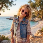 Olivio & Co polarizált napszemüveg 5-12 év - Rock rose