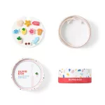 Olivio & Co szilikon szemüvegpánt szett charmokkal - Pink