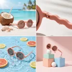 Olivio & Co polarizált napszemüveg 18-36 hó - Fig pink