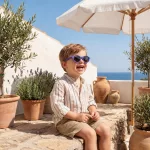 Olivio & Co polarizált napszemüveg 18-36 hó - Midnight Berry