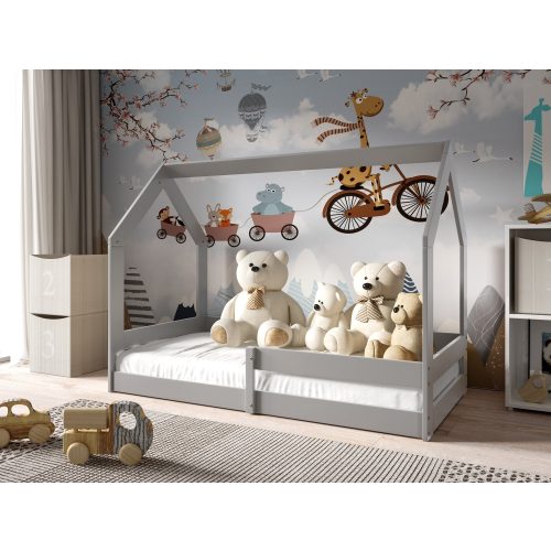 Házikó ágy Pola 160cm- Szürke