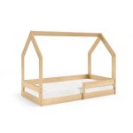 Házikó ágy Pola 160cm- Natúr