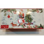 2 db PORCELÁNBÖGRE 0,35L DOBOZBAN - Joyful Santa