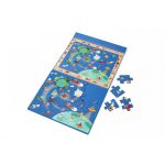 2 az 1-ben mágneses puzzle és megfigyelő játék, Világűr Scratch Europe