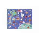 2 az 1-ben mágneses puzzle és megfigyelő játék, Világűr Scratch Europe