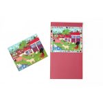 2 az 1-ben mágneses puzzle és megfigyelő játék, Farm Scratch Europe