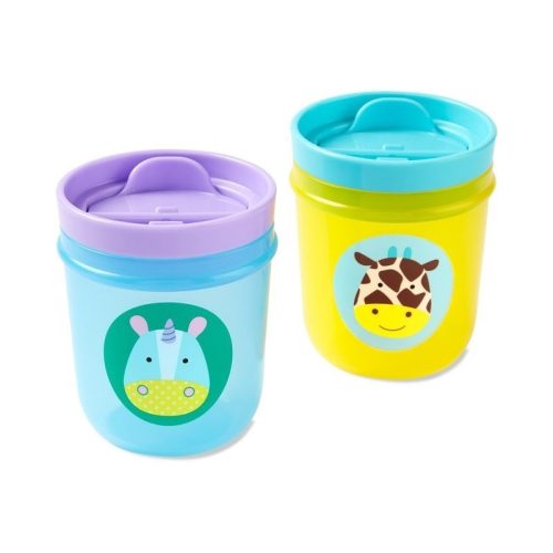 Skip Hop Zoo Tumbler Cups pohár unikornis és zsiráf