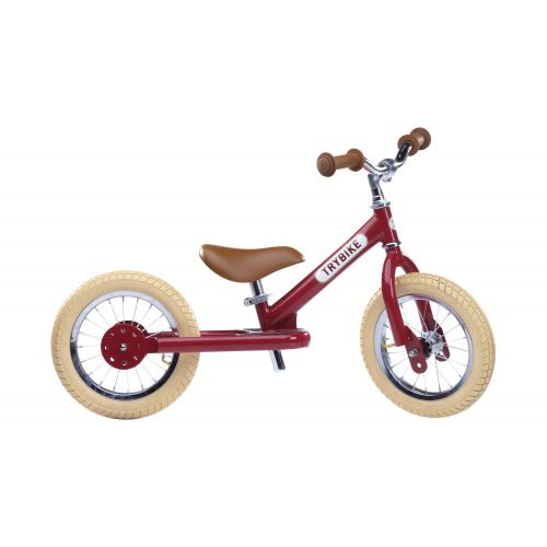 Trybike steel futóbicikli, vintage red, vintage piros