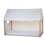 Childhome Házikó Sátor Ágy Huzat - 90x200 Cm - Fehér  Kiárusítás 1 db