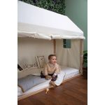 Childhome Házikó Sátor Ágy Huzat - 90x200 Cm - Fehér  Kiárusítás 1 db