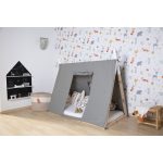 Childhome Tipi Sátor Huzat 70x140cm - Szürke