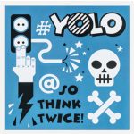 VOX Young Users fém előlap 2 ajtós gardróbszekrényhez- Yolo