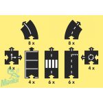 Waytopay rugalmas autópálya 40 db-os