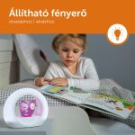 Zazu Éjjeli Lámpa Lou Rózsaszín