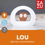 Zazu – Lou Hangérzékelős Éjjeli Lámpa, Barna