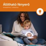 Zazu – Lou Hangérzékelős Éjjeli Lámpa, Barna