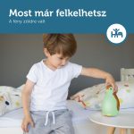 Zazu – Pam Alvástréner És Éjjeli Fény, Bluetoothos Hangszóróval, Barna