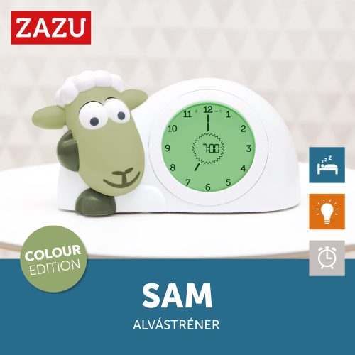 Zazu – Sam Alvástréner, Ébresztőóra És Éjjeli Fény, Zöld