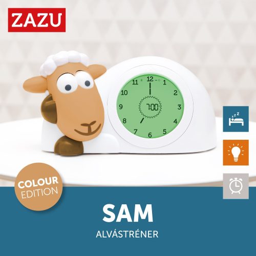 Zazu – Sam Alvástréner, Ébresztőóra És Éjjeli Fény, Karamell