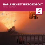 Zazu – Shally Naplemente Kivetítő Mozgó Vetítéssel És Nyugtató Dallamokkal
